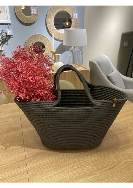 Jüt Hasır Görünümlü Plaj Çantası Jüt Kol Çantası Vegan Çanta fırsatları