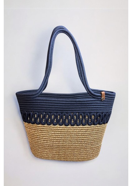 Hasır Jüt Kadın Omuz Çantası, %100 El Yapımı, Pamuk, Vegan, Jüt Hasır Plaj Çantası fiyatları