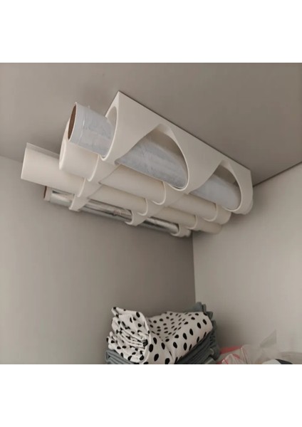 Mutfak Dolabı Içi Rulo Tutucu Organizer 1 adet raf için geçerlidir. modelleri