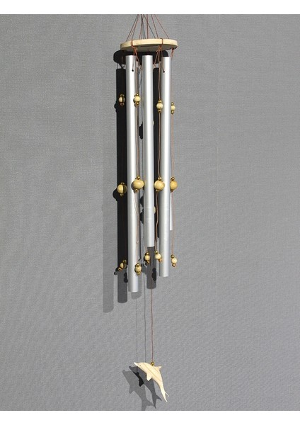Boncuklu Metal Rüzgar Çanı Model 1