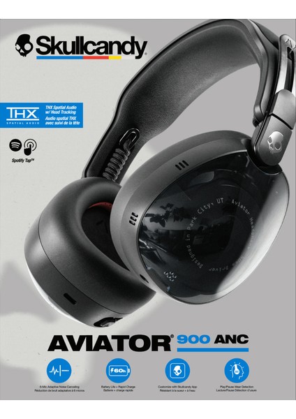 Aviator 900 Anc Kablosuz Kulaklık Siyah S6AVW-T740 indirimleri