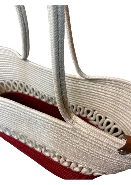 Hasır Jüt Kadın Omuz Çantası, %100 El Yapımı, Pamuk, Vegan, Jüt Hasır Plaj Çantası modelleri