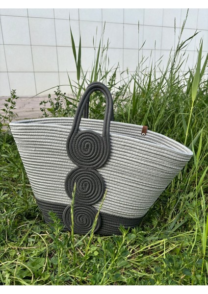 Vanillia Büyük El Yapımı Jüt Plaj Çantası fiyatları