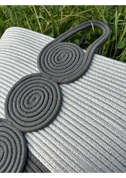 Vanillia Büyük El Yapımı Jüt Plaj Çantası fırsatları