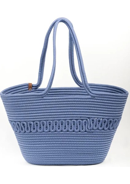 Hasır Jüt Kadın Omuz Çantası, %100 El Yapımı, Pamuk, Vegan, Jüt Hasır Plaj Çantası fırsatları