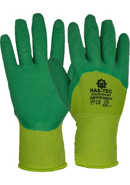 Pütürlü Lateks Kaplama Iş Eldiveni 12'li | Mekanik Risk Koruması, Kaymaz Tutuş, Çok Yönlü Kullanım fiyatları