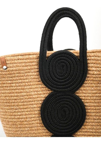 Vanillia Büyük El Yapımı Jüt Plaj Çantası fiyatları