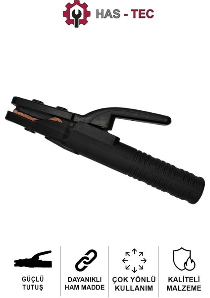 Kaynak Pensesi 600A | Chrome Vanadium, Yüksek Dayanıklılık ve Iletkenlik, Kaynak Elektrodu Tutucu