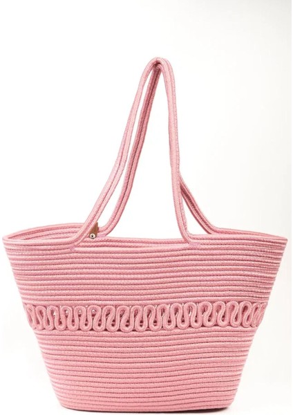 Kopya - Hasır Jüt Kadın Omuz Çantası, %100 El Yapımı, Pamuk, Vegan, Jüt Hasır Plaj Çantası fırsatları