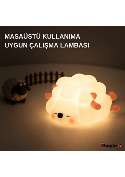 Silikon Koyun Gece Lambası fırsatları