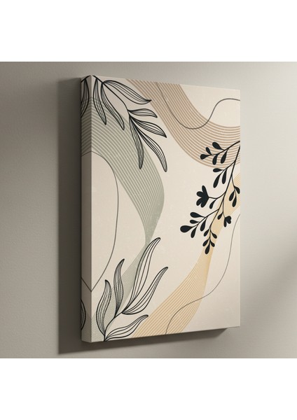 Soyut Bitkisel Desenler Tablosu