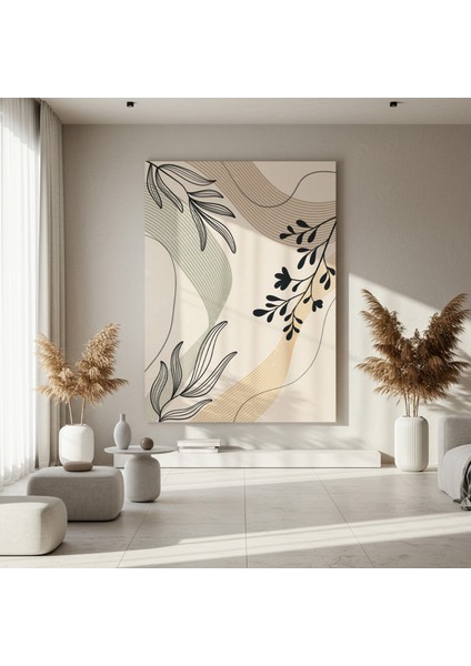 Soyut Bitkisel Desenler Tablosu fırsatları