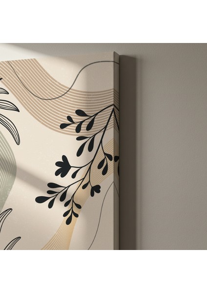 Soyut Bitkisel Desenler Tablosu indirimleri