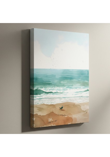 Sakin Deniz Manzarası Tablosu