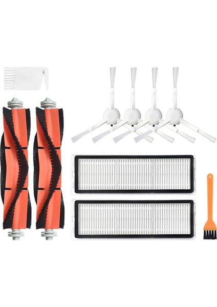 20 Paket Ana Fırça Yan Fırçalar Xiaomi Mijia 1c Için Filtre 1c STYTJ01ZHM Robot Vakum Süpürge Parçaları Aksesuarlar A (Yurt Dışından) fiyatları