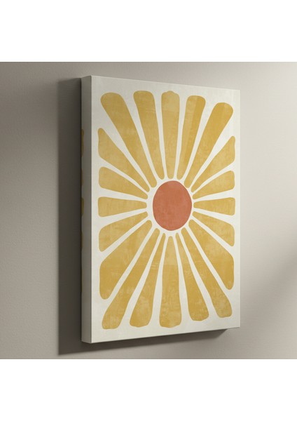 Soyut Güneş Tasarım Tablosu