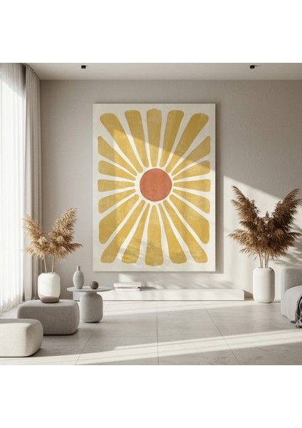 Soyut Güneş Tasarım Tablosu fırsatları