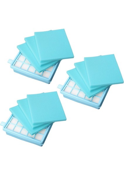 12PCS/LOT Filtre Mesh Hepa Filtresi Philips Için Vakum Süpürge FC8515 FC8516 FC8517 FC8471 FC8471 (Yurt Dışından)