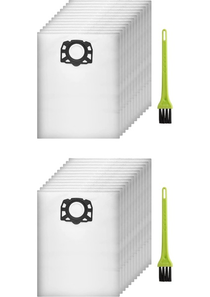 24 Paket Polar Filtre Torbaları Karcher Vakum Süpürge Wd4 Wd5 Wd6 Mv4 Mv5 Mv6, Toz Koruma Filtre Takıları (Yurt Dışından)