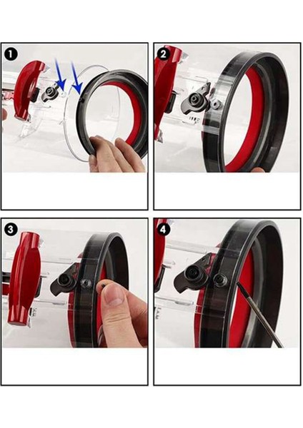 2x Dyson V12 V12 V10SLIM SV18 Vakum Süpürge Toz Kutusu Üst Sabit Sızdırmazlık Halkası Değiştirme Ek Parçaları Aksesuarlar (Yurt Dışından) modelleri