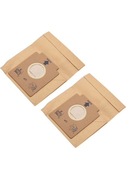 20 Adet Elektrikli Süpürge Kraft Kağıt Toz Torbaları Çift Filtre Toz Torbası Z1480 ZW1200-211 ZC1120B ZMO1550 Serisi (Yurt Dışından)