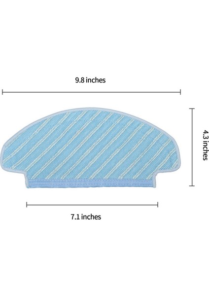 2x Ecovacs Deebot N10 N10 Plus Robot Vakum Süpürücü Ana Yan Fırça Hepa Filtre Mop Bez Toz Torbası Yedek Parçalar (Yurt Dışından) modelleri