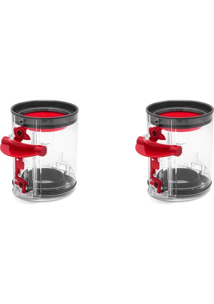2x Dyson V12 Ince Vakum Süpürge Teneke Kutu, Yedek Toz Toplayıcı Robot Vakum Süpürge Toz Kovası (Yurt Dışından)