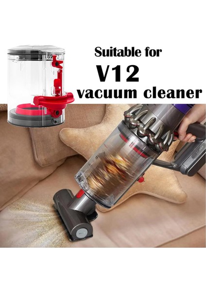 2x Dyson V12 Ince Vakum Süpürge Teneke Kutu, Yedek Toz Toplayıcı Robot Vakum Süpürge Toz Kovası (Yurt Dışından) fiyatları