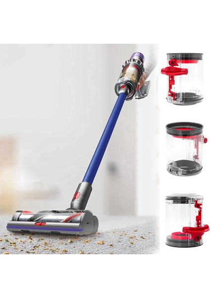 2x Dyson V12 Ince Vakum Süpürge Teneke Kutu, Yedek Toz Toplayıcı Robot Vakum Süpürge Toz Kovası (Yurt Dışından) modelleri