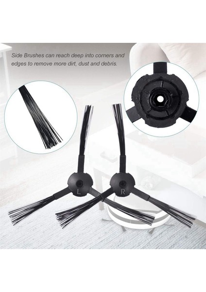 2x Izleme Aksesuarları Kiti V5 V5 V5S V3 V3S V5PRO V50 V55 X5 V5S Pro Vakum Robot Temizleyici A (Yurt Dışından) fiyatları