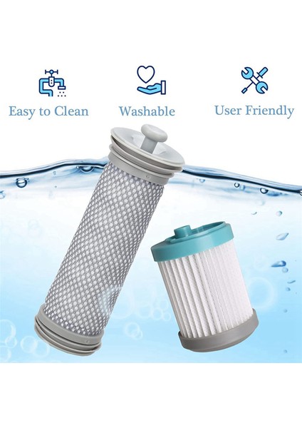 2x Tineco A10 Kahraman/master Için Ön ve Post Filtre Kiti, A11 Kahraman/master Cordless Vakum Hepa Filtre Yedek Parçaları (Yurt Dışından) fiyatları