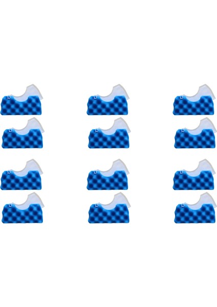 12PCS Samsung Vakum Temizleyici Aksesuarları Için Mavi Sünger Filtre Kiti DJ97-01040C Serisi Robot Vakum Süpürge Aksesuarları (Yurt Dışından)