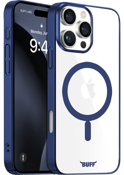 Buff iPhone 16 Pro Magsafe Slim Fit Kılıf Blue