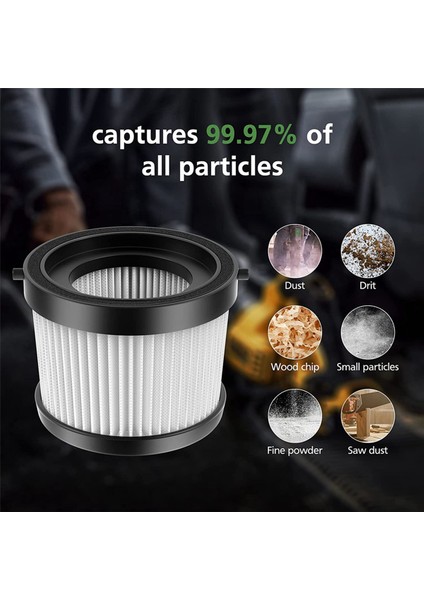 4pcs Dewalt DCV501HB Için Hepa Yedek Filtresi 20V Kablosuz El Vakumu, Siyah Conta, Parça DCV5011H (Yurt Dışından) fırsatları