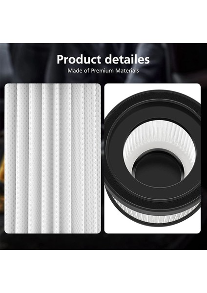 4pcs Dewalt DCV501HB Için Hepa Yedek Filtresi 20V Kablosuz El Vakumu, Siyah Conta, Parça DCV5011H (Yurt Dışından) indirimleri