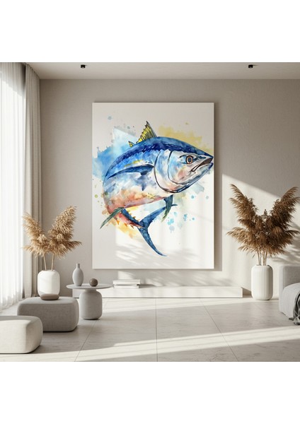 Akrilik Boya Balık Resmi Tablosu fırsatları