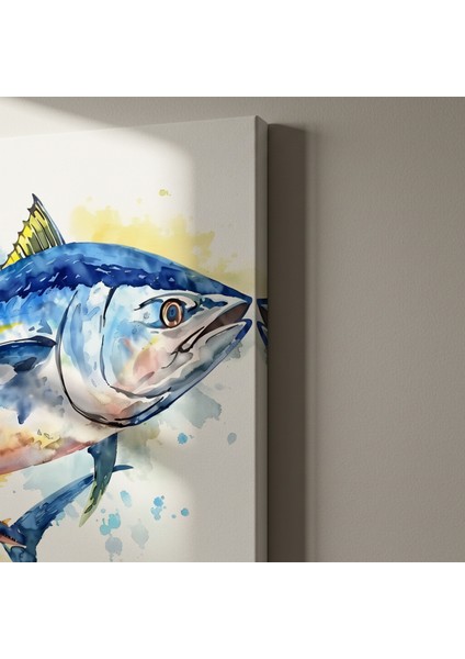 Akrilik Boya Balık Resmi Tablosu indirimleri