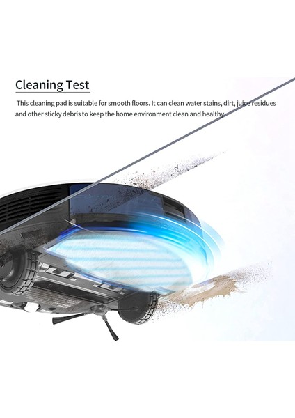 240PCS Ecovacs Deebot Ozmo T8 T9 Aıvı Vakum Süpürge Yıkanabilir Mop Kumaş Raçları (Yurt Dışından) modelleri