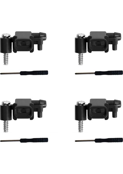 Irobot Braava Jet M6 240 241 244 Serisi Robot Vakum Süpürge Değiştirme Nozulları Siyah (Yurt Dışından)