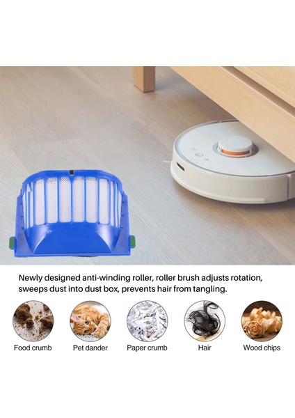 2 Set Hepa Filtre Irobot Roomba Için Ana Yan Fırça 600 Serisi 601 610 620 630 631 650 651 655 660 585 Robot (Yurt Dışından) fırsatları