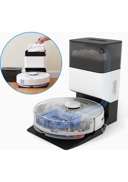 16X Roborock Için Toz Çantası Q7MAX/Q7 Max Plus/q7 Max+/s7 Maxv Ultra, Yedek Vakum Süpürge Torbaları Emme Istasyonu (Yurt Dışından)