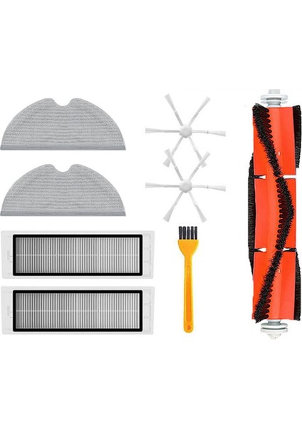 2 Xiaomi Mi Robot Vakum Mop 2 STYTJ03ZHM Filtre Mop Bezi Mijia Robot Vakum Süpürücü Ana Yan Fırça Yedek (Yurt Dışından) fırsatları