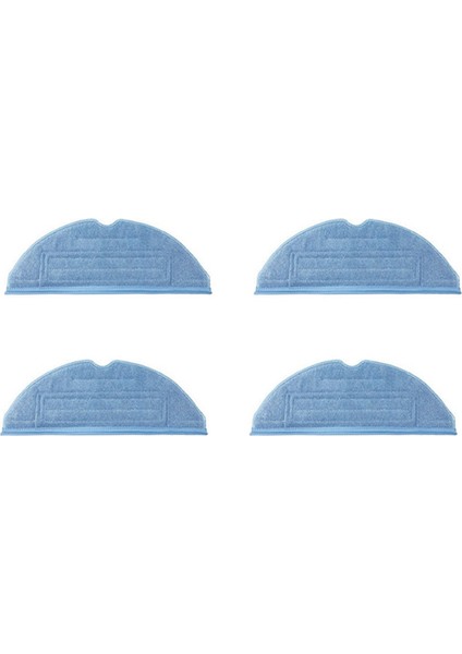 4pcs Xiaomi Için Paspas Roborock Vakum Temizleyici Robot S7 S70 S75 S7MAX S7MAXV T7S T7S Artı Paspas Paspas Bezleri Parçaları (Yurt Dışından)