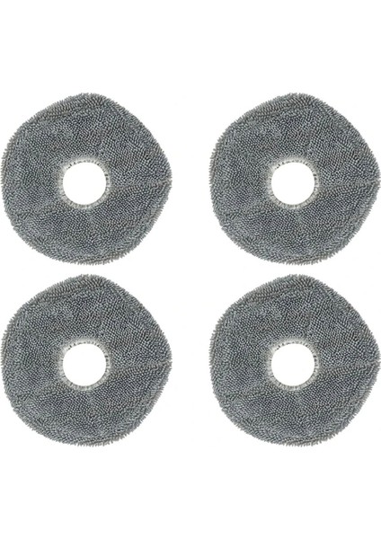 4pcs Paspas Bezi Eufy X9 Pro / X10 Pro Omni Robot Vakum Yedek Parçaları Vakum Paspas Ped (Yurt Dışından)