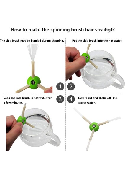 24 Paket Yedek Filtre Yan Fırçası Irobot Oda Başka I7 I7+ I7 Plus E5 E6 Vakum Süpürge Se (Yurt Dışından) fırsatları