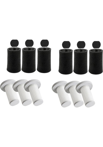 2x Hepa Filtre Mini Push Çubuk Vakum Fırçası Yedek Filtresi Xiaomi Deerma DX700 Vakum Süpürge Montajı (Yurt Dışından)
