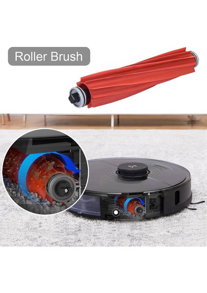 2 Roborock S7 S7 Plus T7S T7S Için Aksesuar Kiti Plus Robot Vakum Süpürge Ana Yan Fırça Paspas Filtreleri (Yurt Dışından) modelleri