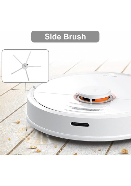 2 Roborock S7 S7 Plus T7S T7S Için Aksesuar Kiti Plus Robot Vakum Süpürge Ana Yan Fırça Paspas Filtreleri (Yurt Dışından) fırsatları
