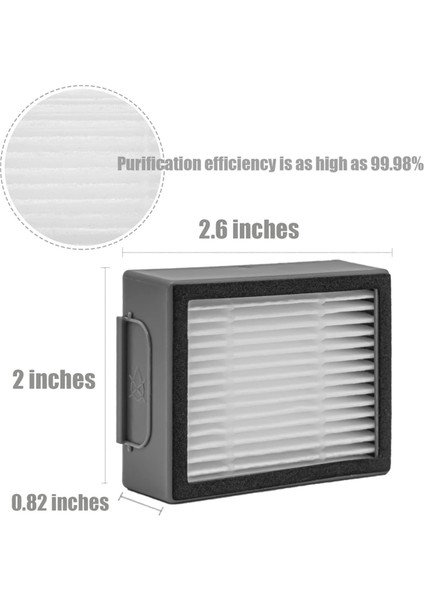 2x Yedek Parçalar Ana Fırça Yan Fırçalar Irobot Odası Için Hepa Filtreleri I7 I7+ E5 E6 Robot Vakum Süpürge (Yurt Dışından) fırsatları