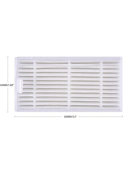 2 Set Sünger Hepa Filtre Yan Fırça Fırça Robot Chuwı Ilıfe V55 V50 V5 V5S V3 V3S V50 Pro X5 (Yurt Dışından) indirimleri